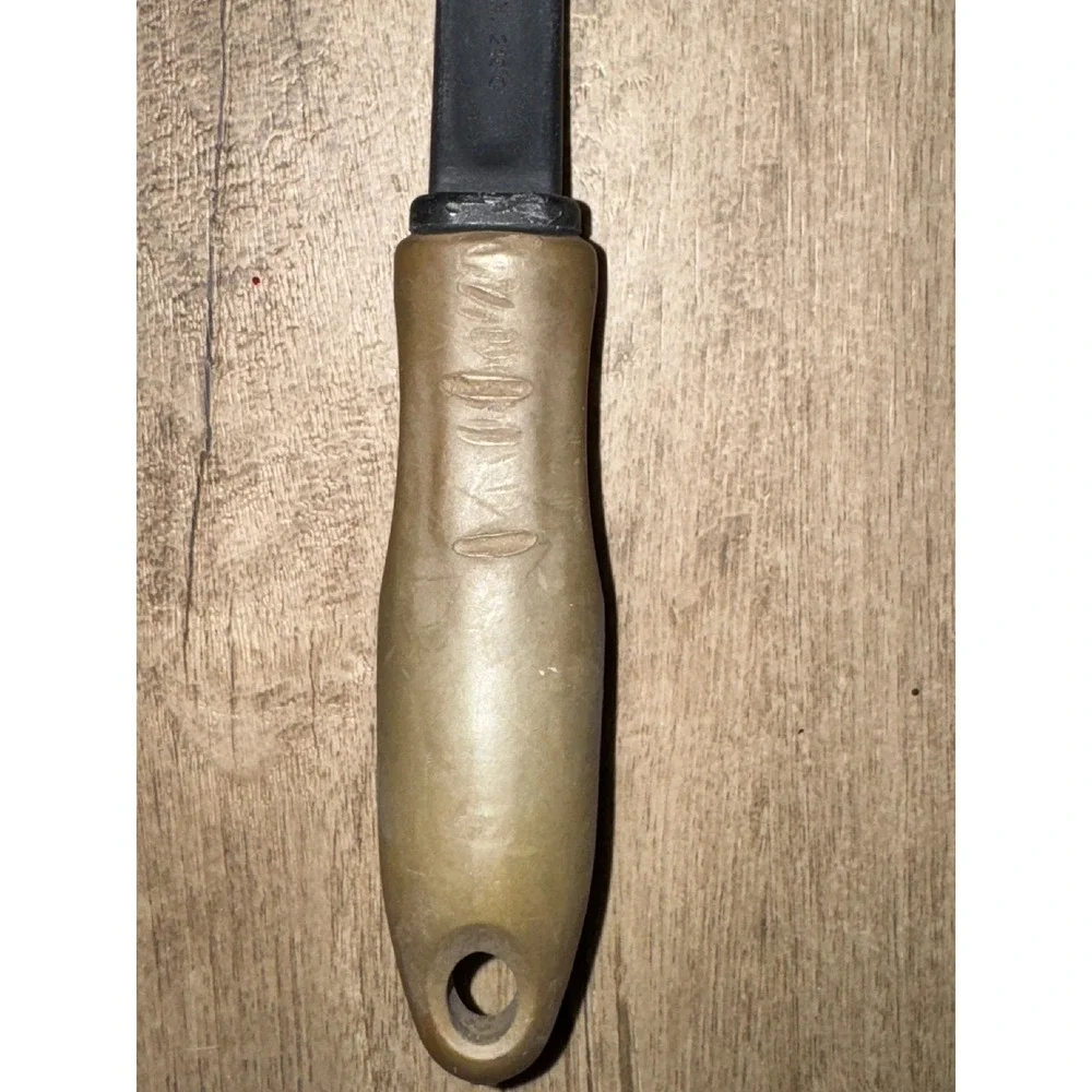 Kitchen Spatula Slotted Turner Black Handle Cooking Utensil silicone‎